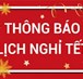 Lịch nghỉ tết Kỷ Hợi năm 2019